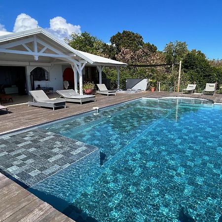 Villa Deluxe L'Hacienda Villa Vue Mer 180 Piscine Jacuzzi Proche Plage Marina Golf Pointe Des Chateaux Et Casino Jardin Clos Voyage Durable Saint-Francois  Extérieur photo